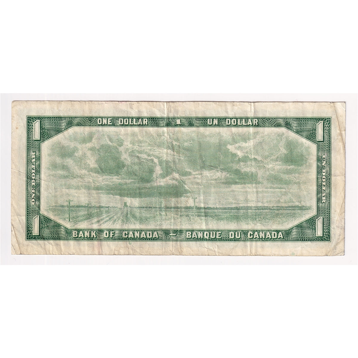 BC-37bA-i 1954 Canada $1 Beattie-Rasminsky, *B/M, F-VF (F15)
