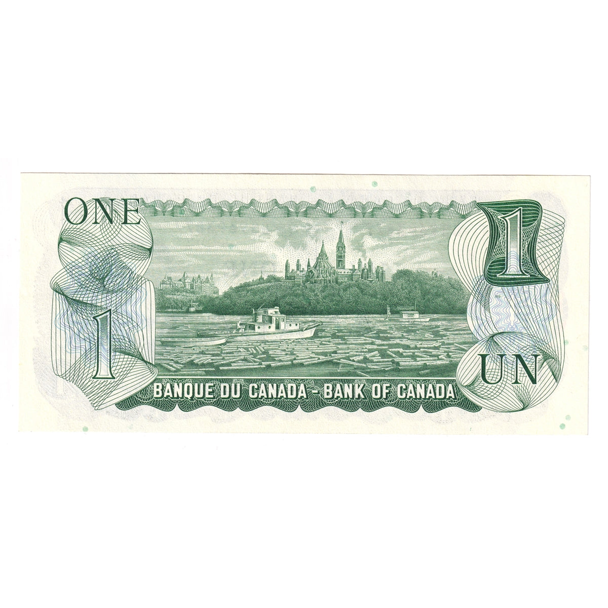BC-46a 1973 Canada $1 Lawson-Bouey, GS, Choice Uncirculated (CUNC63)