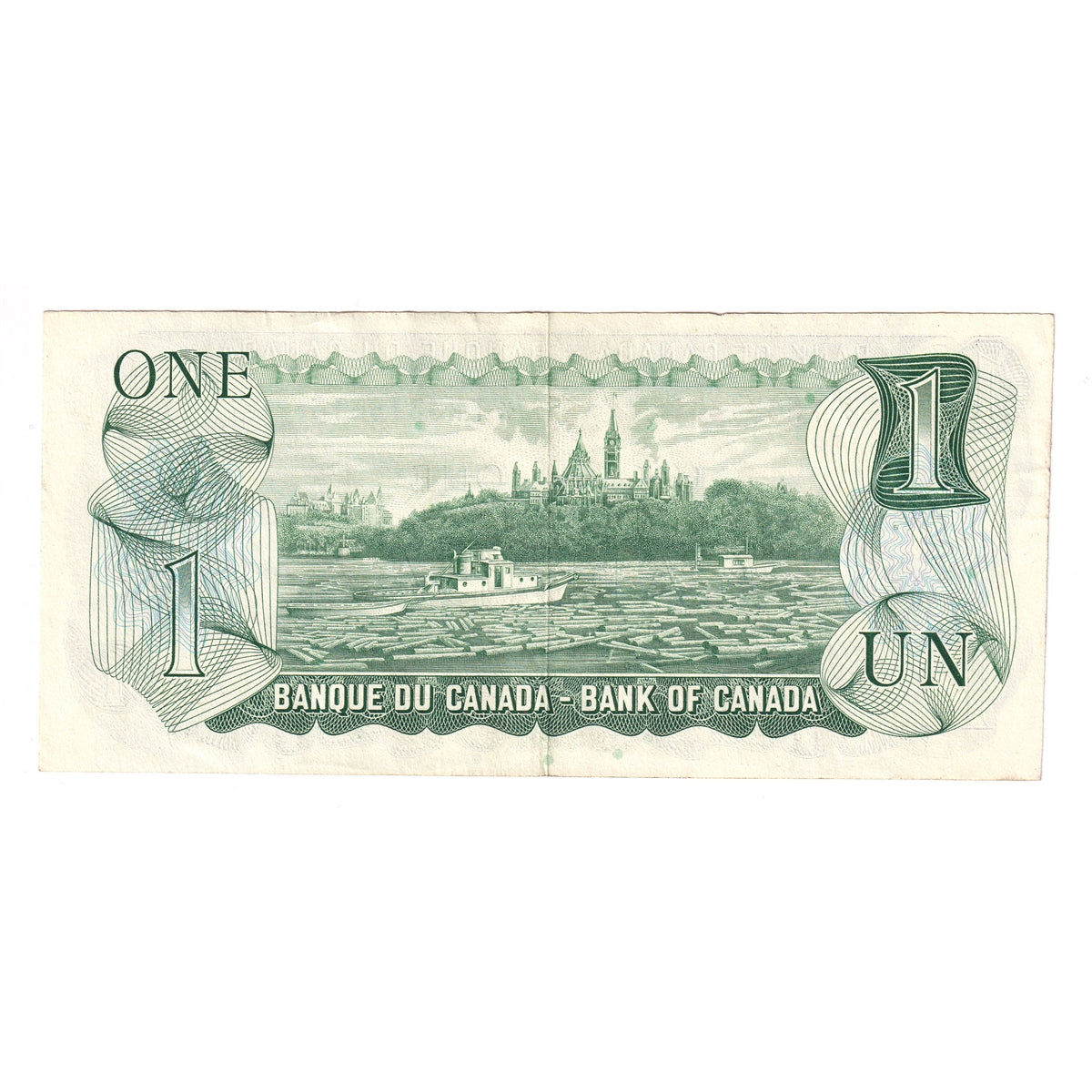BC-46aA 1973 Canada $1 Lawson-Bouey, *FN, EF-AU (EF45)