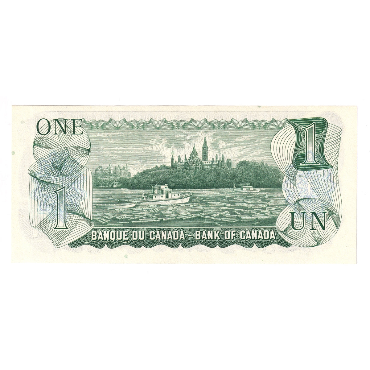 BC-46aA 1973 Canada $1 Lawson-Bouey, *MR, Uncirculated (MS60)