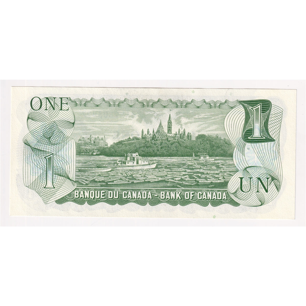 BC-46b 1973 Canada $1 Crow-Bouey, BAM, Choice Uncirculated (CUNC63)