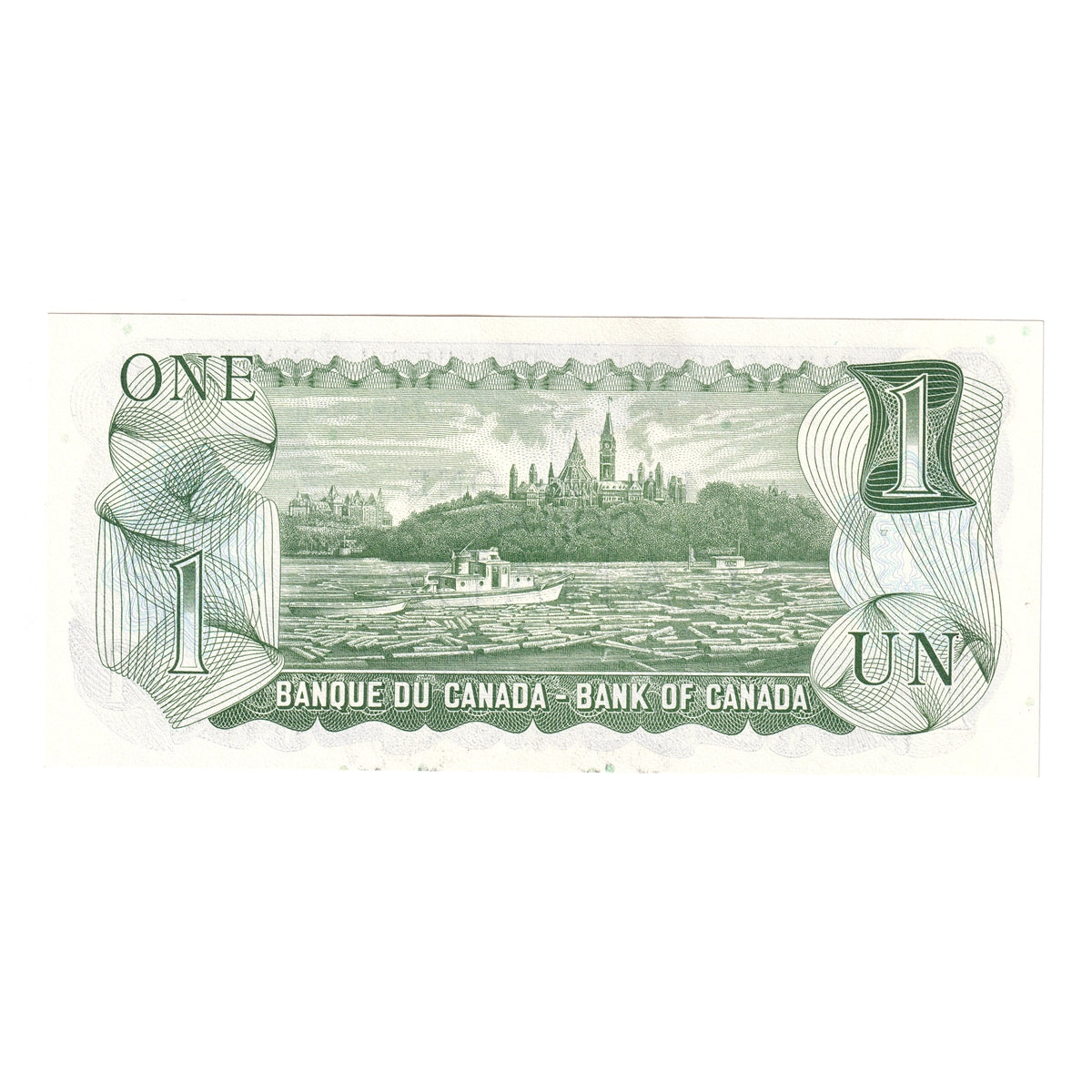 BC-46b 1973 Canada $1 Crow-Bouey, BCP, Choice Uncirculated (CUNC63)
