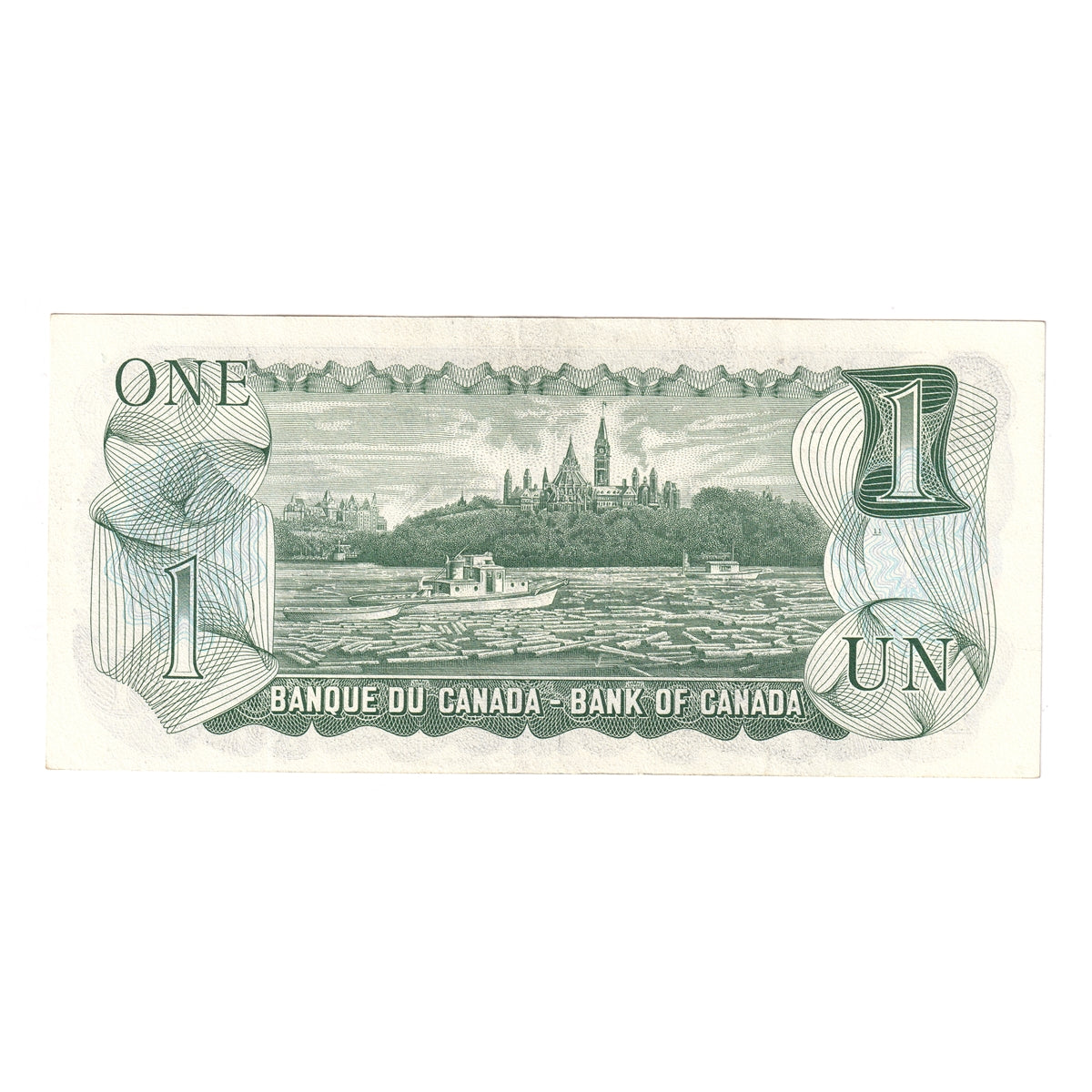 BC-46bA 1973 Canada $1 Crow-Bouey, EAX, VF-EF