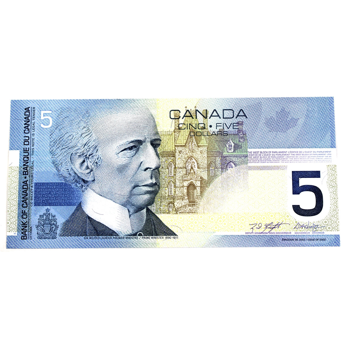 BC-62a-i 2003 Canada $5 Knight-Dodge, HNE, AU-UNC (AU55)