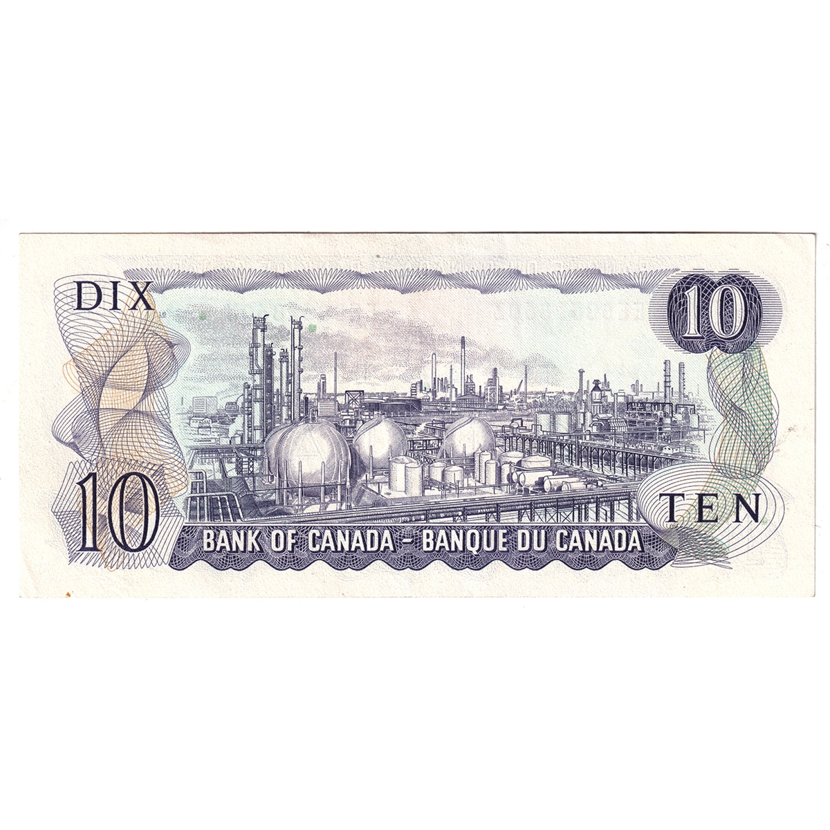 BC-49d 1971 Canada $10 Crow-Bouey, EES, Almost Uncirculated (AU50)