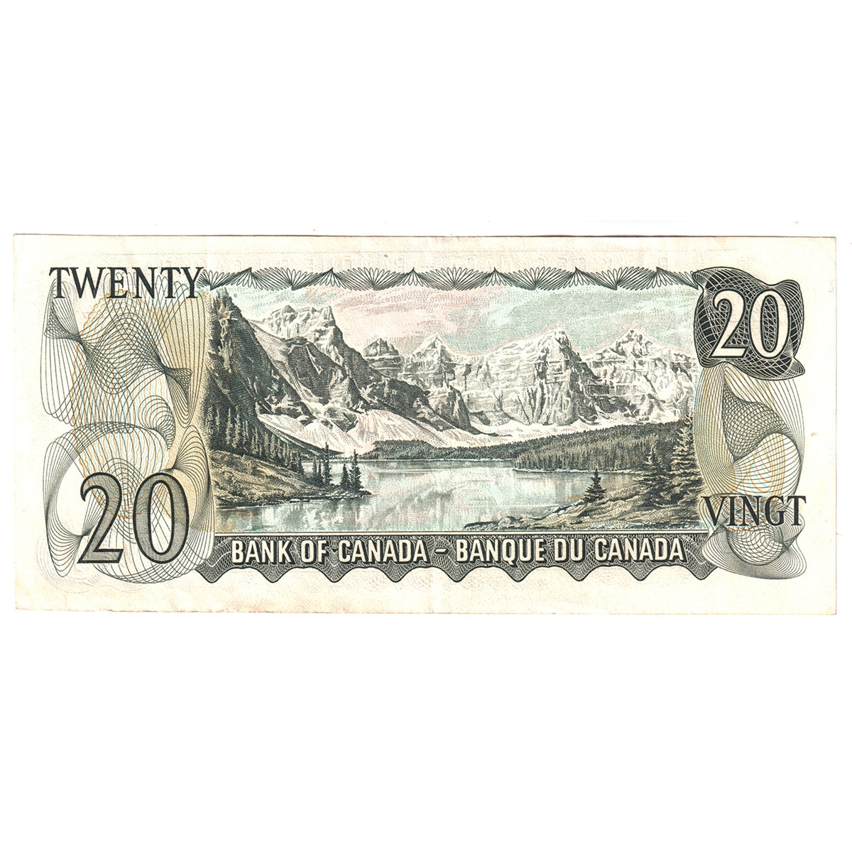 BC-50a 1969 Canada $20 Beattie-Rasminsky, EA, Extra Fine (EF40)