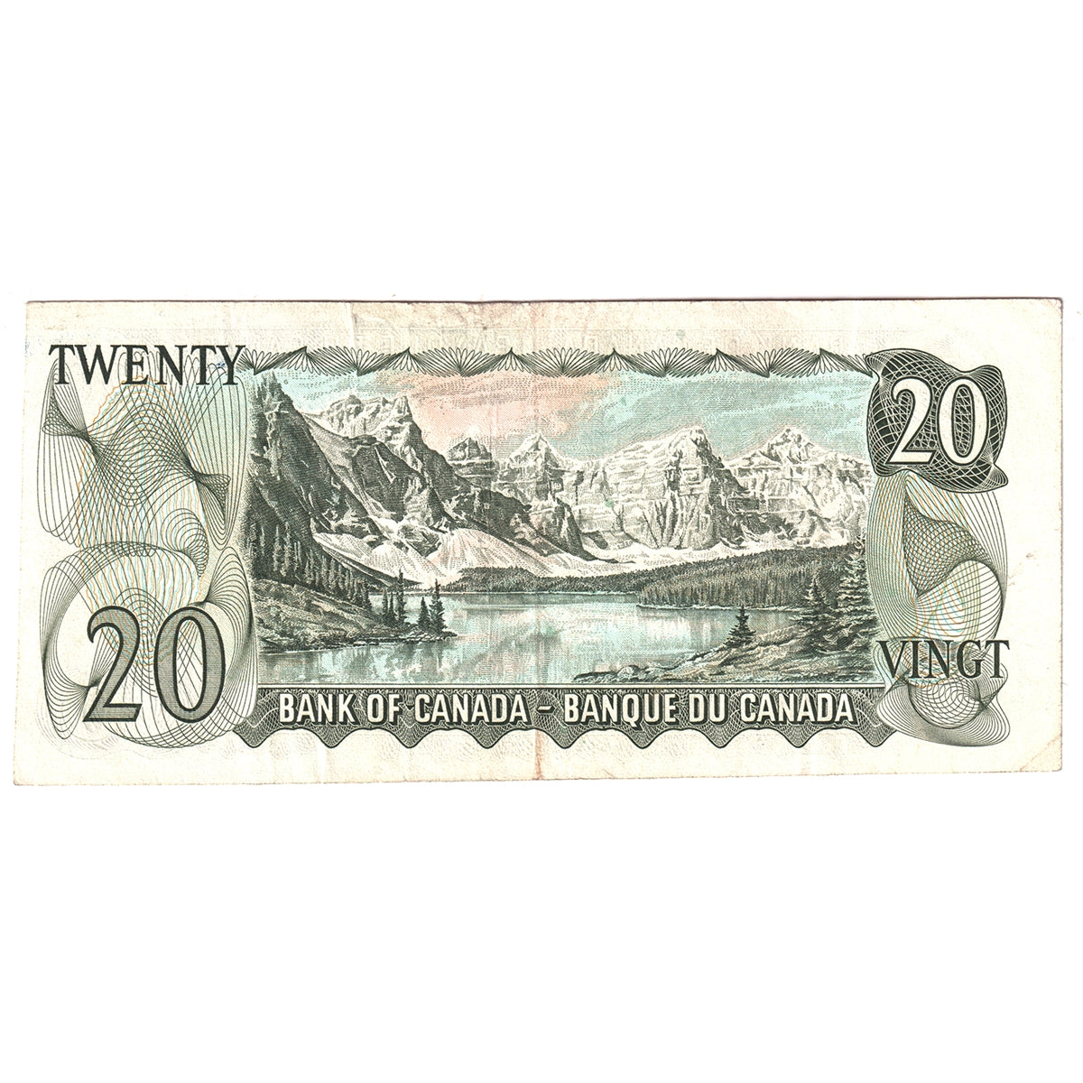 BC-50bA 1969 Canada $20 Lawson-Bouey, *WF, VF-EF