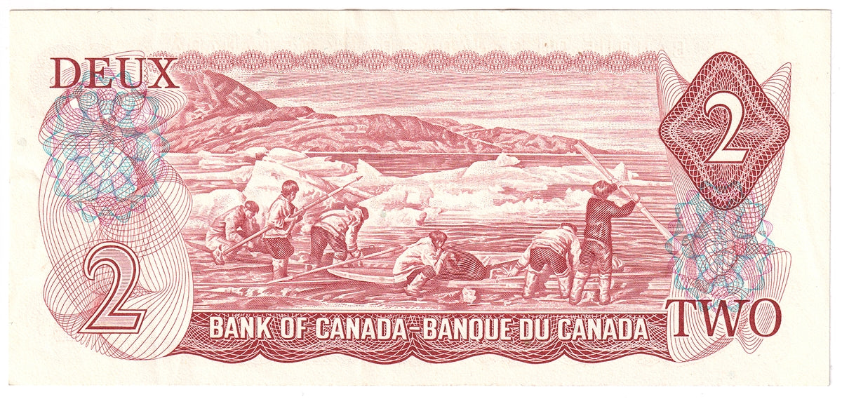 BC-47a-i 1974 Canada $2 Lawson-Bouey, ABR, EF-AU (EF45)