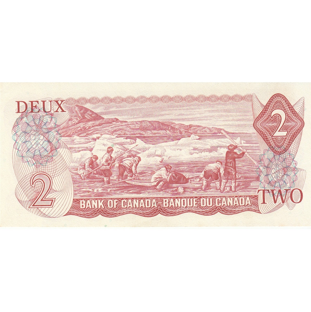 BC-47a 1974 Canada $2 Lawson-Bouey, RZ, AU-UNC