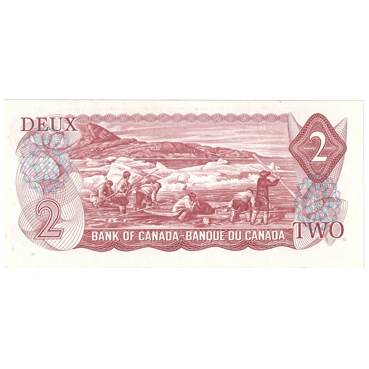 BC-47a 1974 Canada $2 Lawson-Bouey, BE, AU-UNC (AU55)