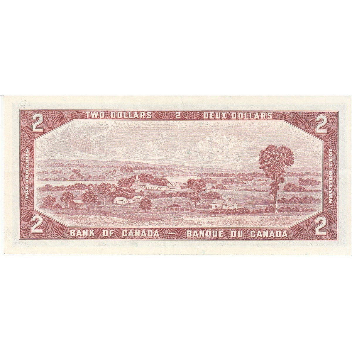 BC-38b 1954 Canada $2 Beattie-Rasminsky, K/U, Extra Fine (EF40)