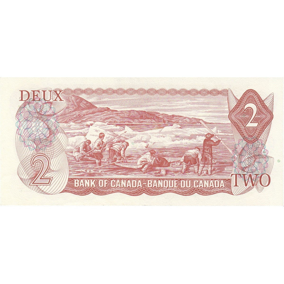 BC-47b 1974 Canada $2 Crow-Bouey, AGS, EF-AU (EF45)