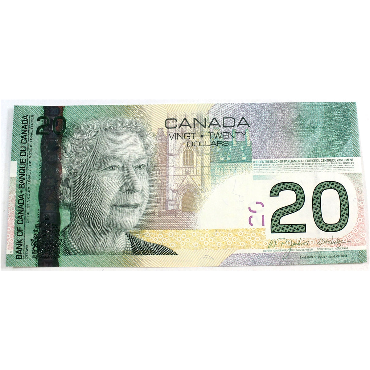 BC-64a-i 2005 Canada $20 Jenkins-Dodge, EZA, Choice Uncirculated (CUNC63)