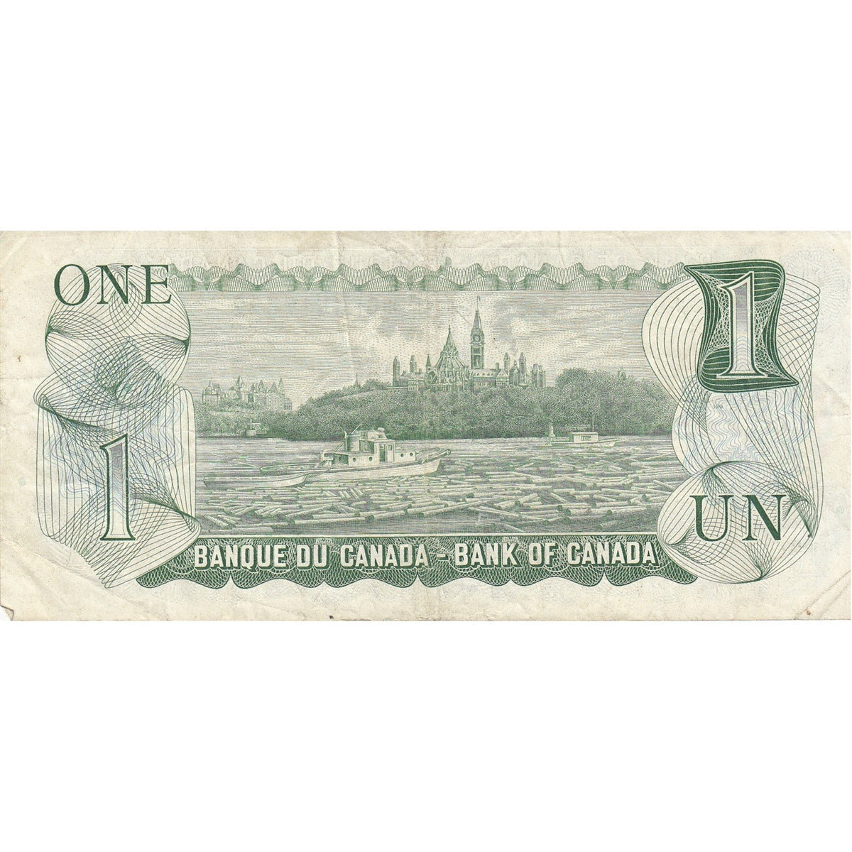 BC-46aA 1973 Canada $1 Lawson-Bouey, *GF, F-VF (F15)