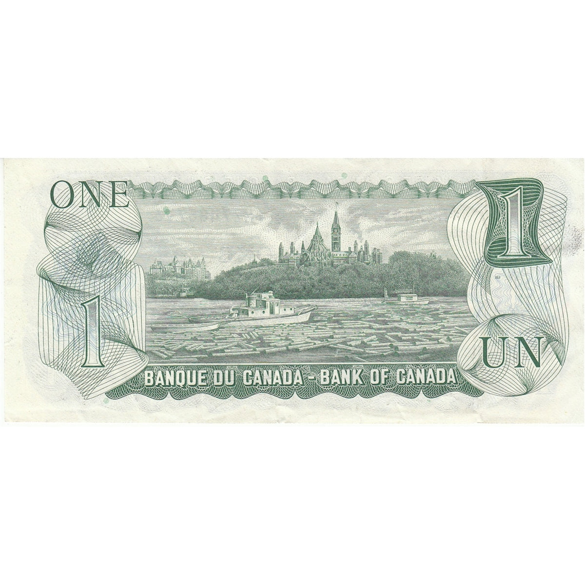 BC-46aA 1973 Canada $1 Lawson-Bouey, *MZ, VF-EF (VF30)