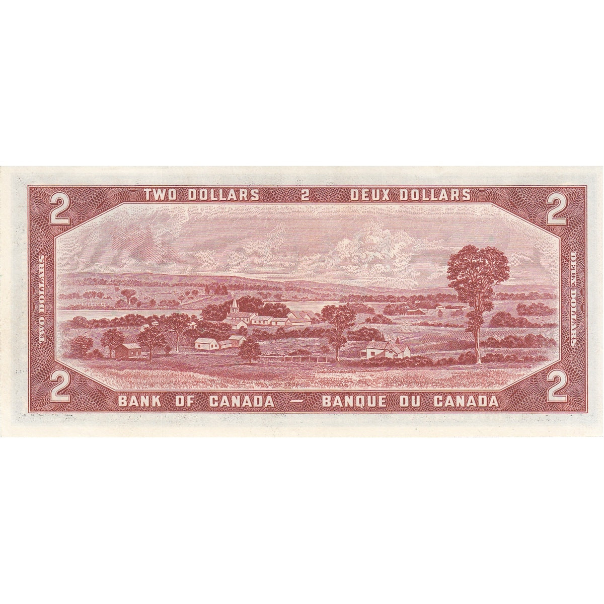 BC-38a 1954 Canada $2 Beattie-Coyne, N/B, Uncirculated (MS60)