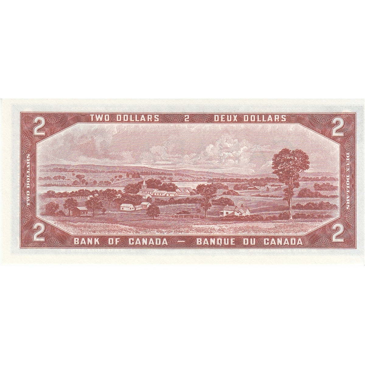 BC-38a 1954 Canada $2 Beattie-Coyne, V/B, Choice Uncirculated (CUNC63)