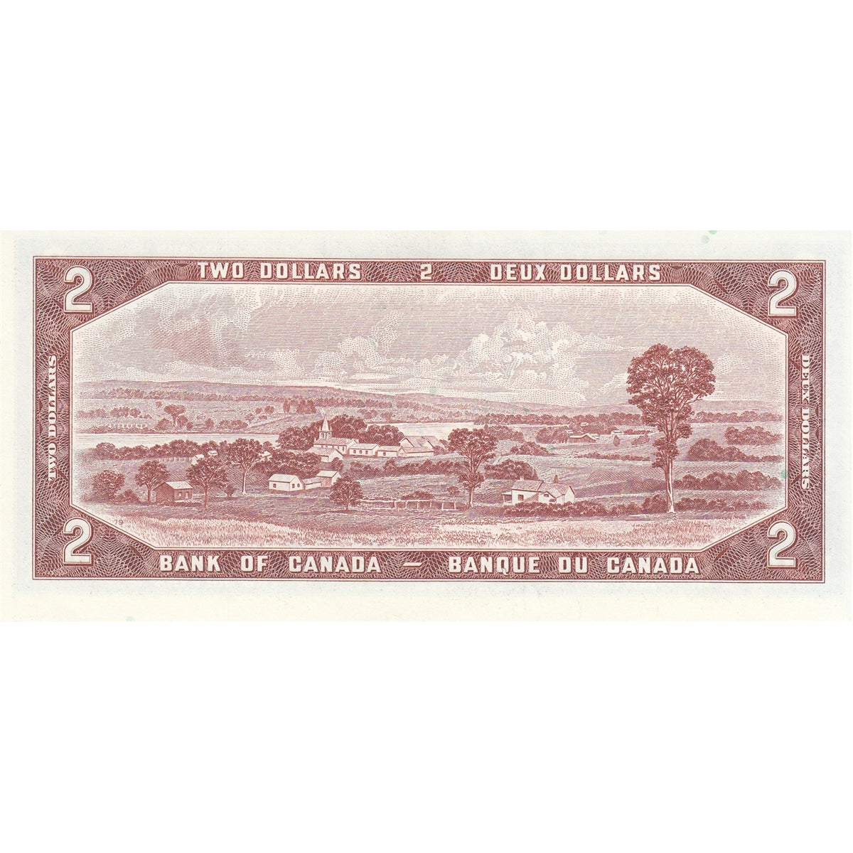 BC-38b 1954 Canada $2 Beattie-Rasminsky, J/R, Choice Uncirculated (CUNC63)