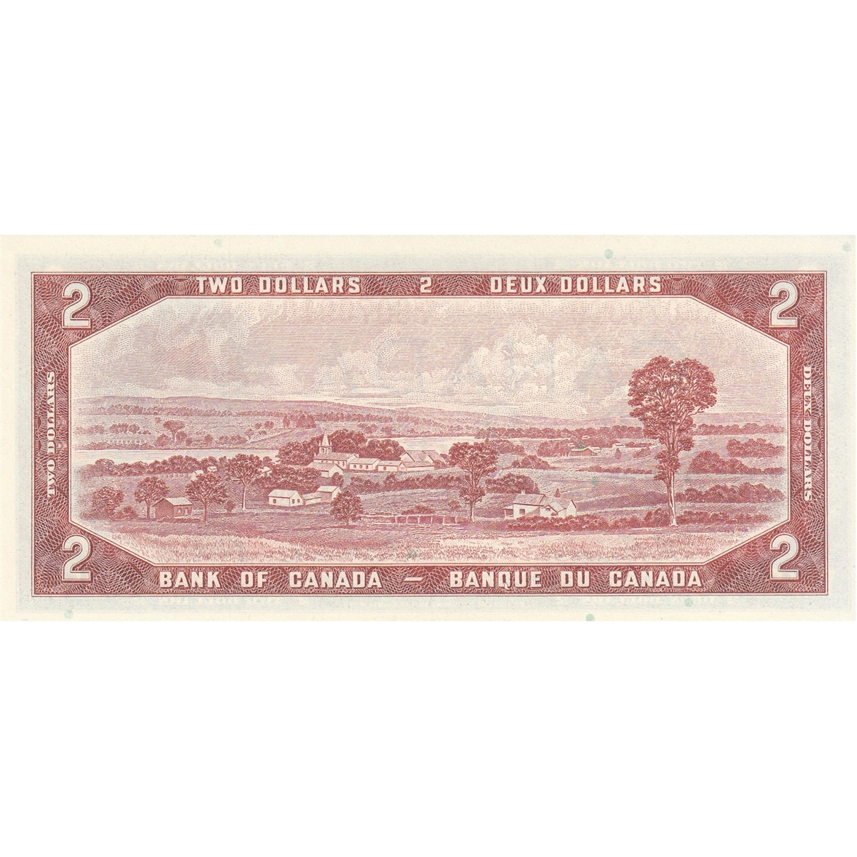 BC-38b 1954 Canada $2 Beattie-Rasminsky, E/U, Choice Uncirculated (CUNC63)
