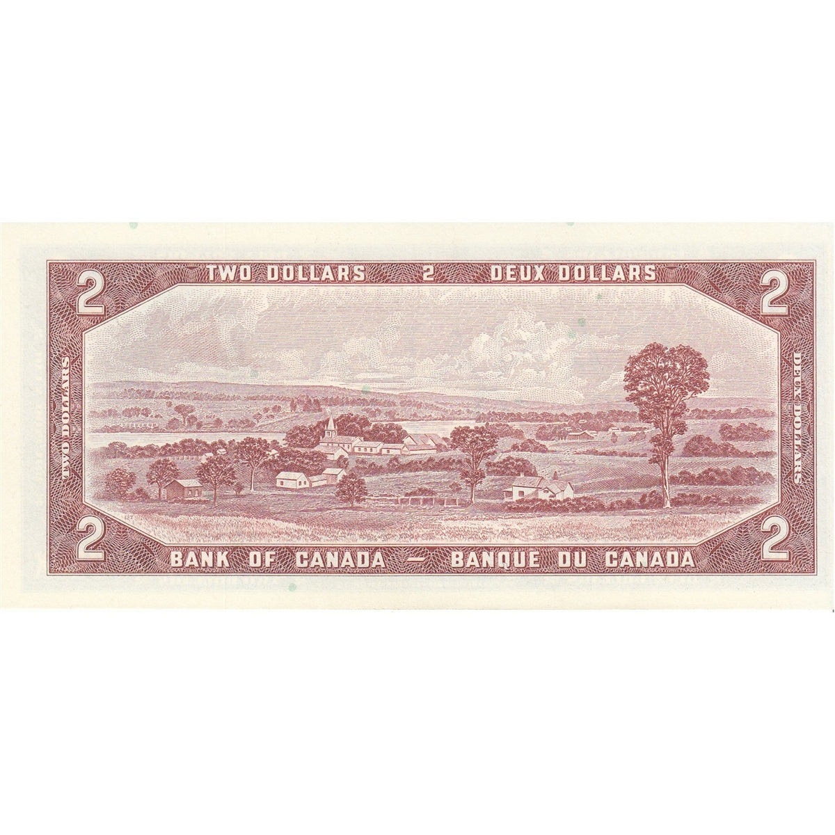 BC-38b 1954 Canada $2 Beattie-Rasminsky, K/U, Choice Uncirculated (CUNC63)