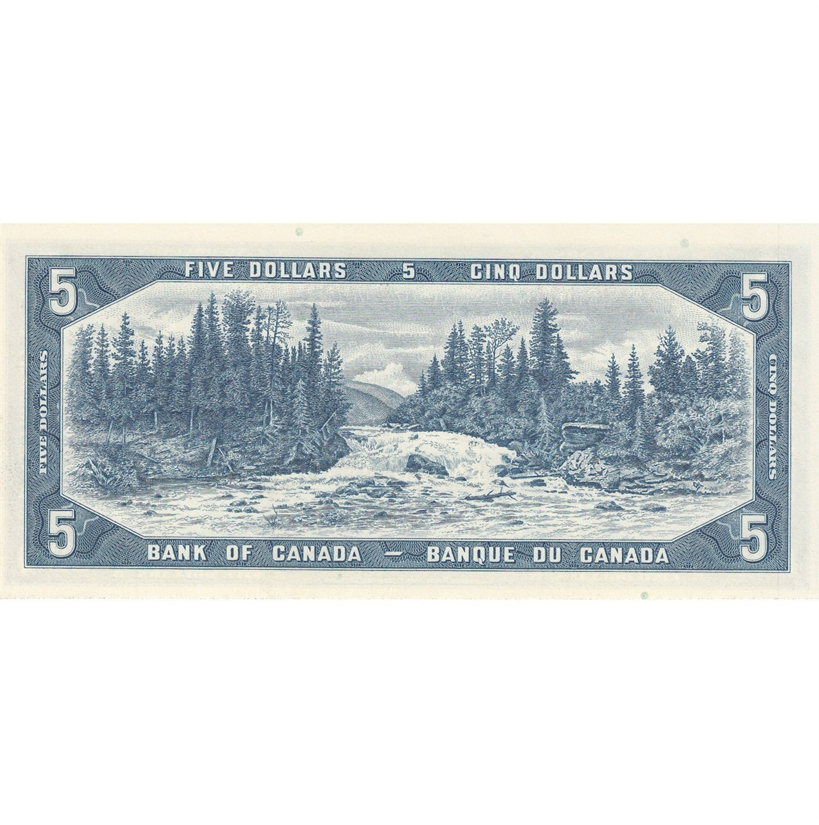 BC-39b 1954 Canada $5 Beattie-Rasminsky, K/S, Choice Uncirculated (CUNC63)