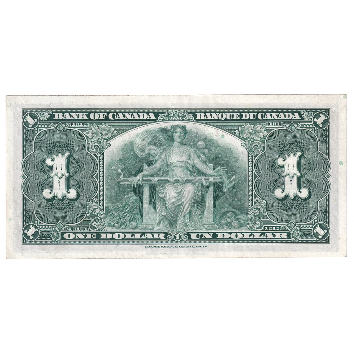 BC-21d 1937 Canada $1 Coyne-Towers, A/N, Almost Uncirculated (AU50)