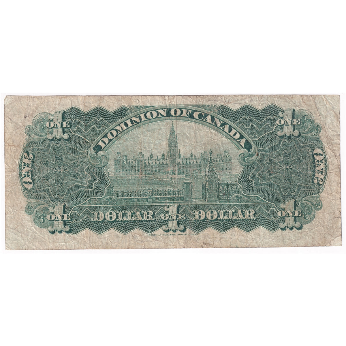 DC-13b 1898 Dominion $1 Courtney, Outward, VG-F (VG10)