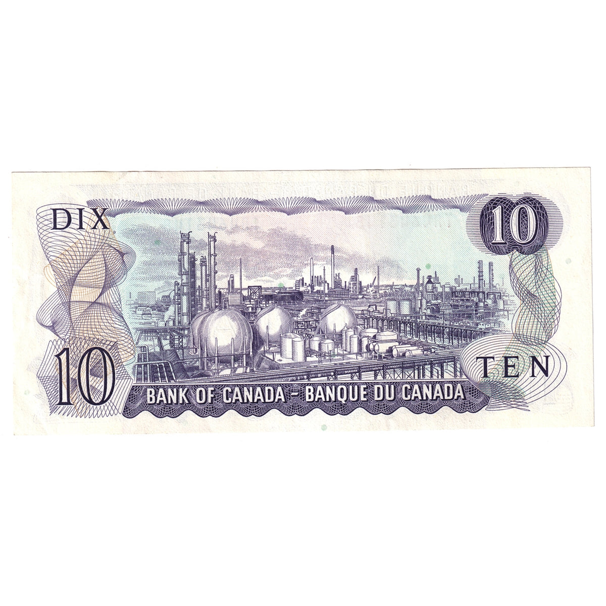 BC-49c 1971 Canada $10 Lawson-Bouey, TR, Almost Uncirculated (AU50)