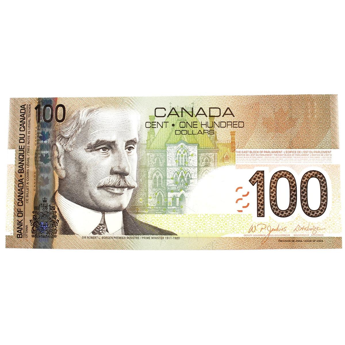 BC-66a-i 2003 Canada $100 Jenkins-Dodge, EJB, Uncirculated (MS60)