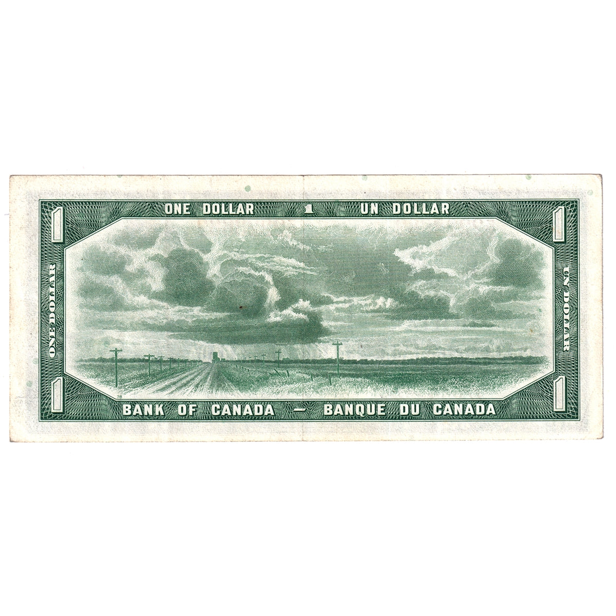 BC-37a 1954 Canada $1 Beattie-Coyne, E/N, VF-EF (VF30)