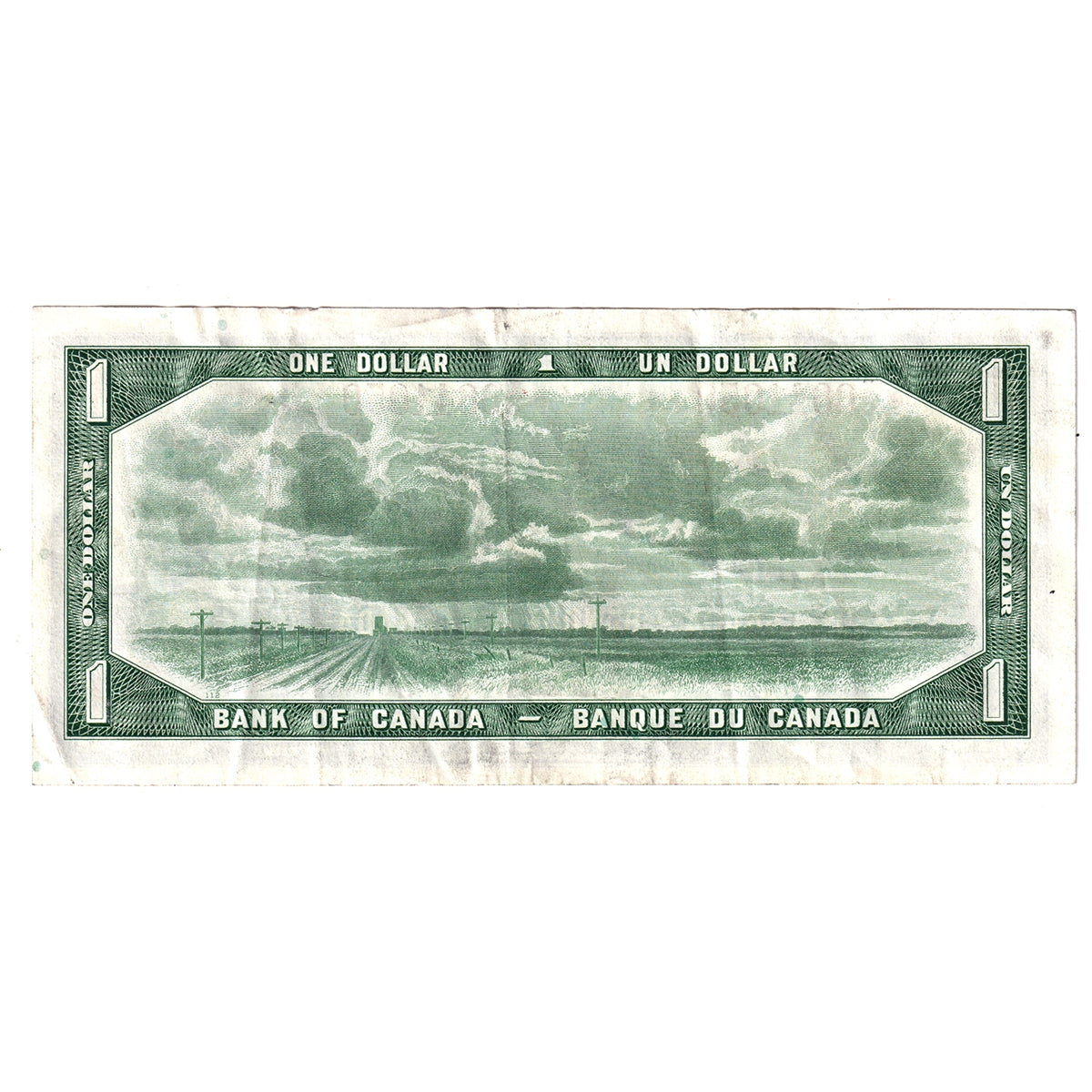 BC-37bA 1954 Canada $1 Beattie-Rasminsky, *I/O, VF-EF
