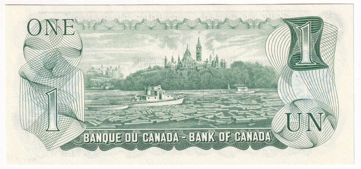 BC-46aA 1973 Canada $1 Lawson-Bouey, *IV, AU-UNC (AU55)