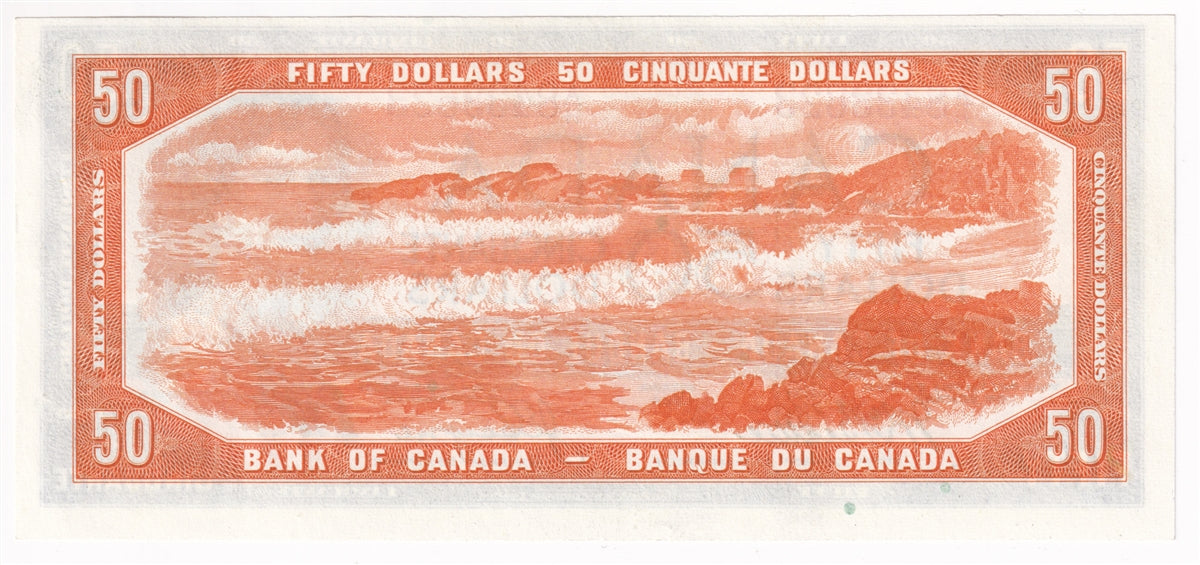 BC-42a 1954 Canada $50 Beattie-Coyne, A/H, Choice Uncirculated (CUNC63)