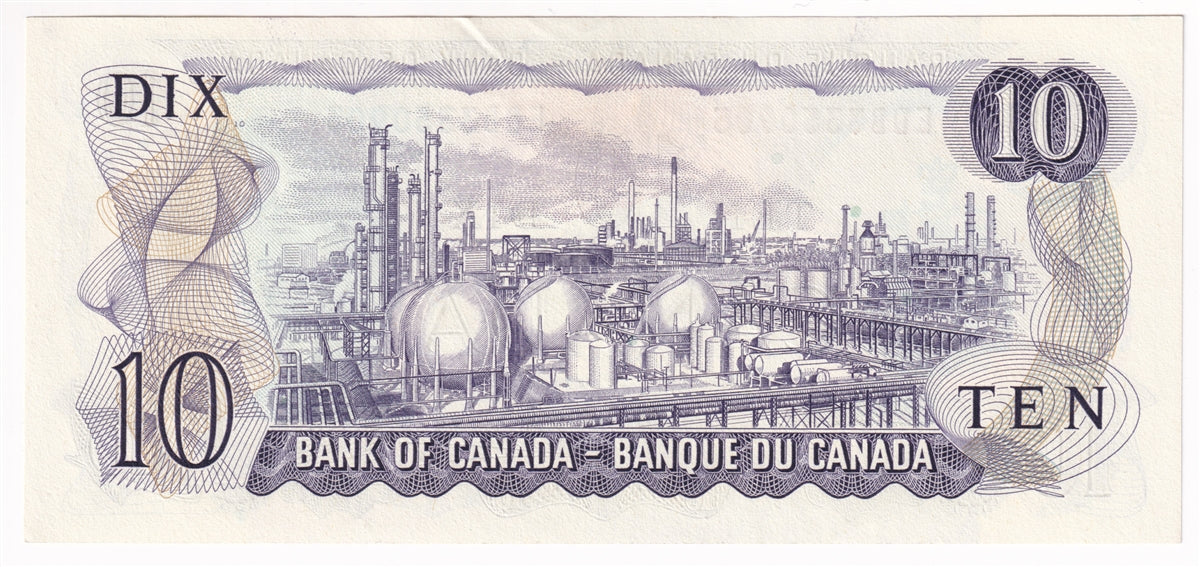 BC-49c-i 1971 Canada $10 Lawson-Bouey, EDB, AU-UNC (AU55)