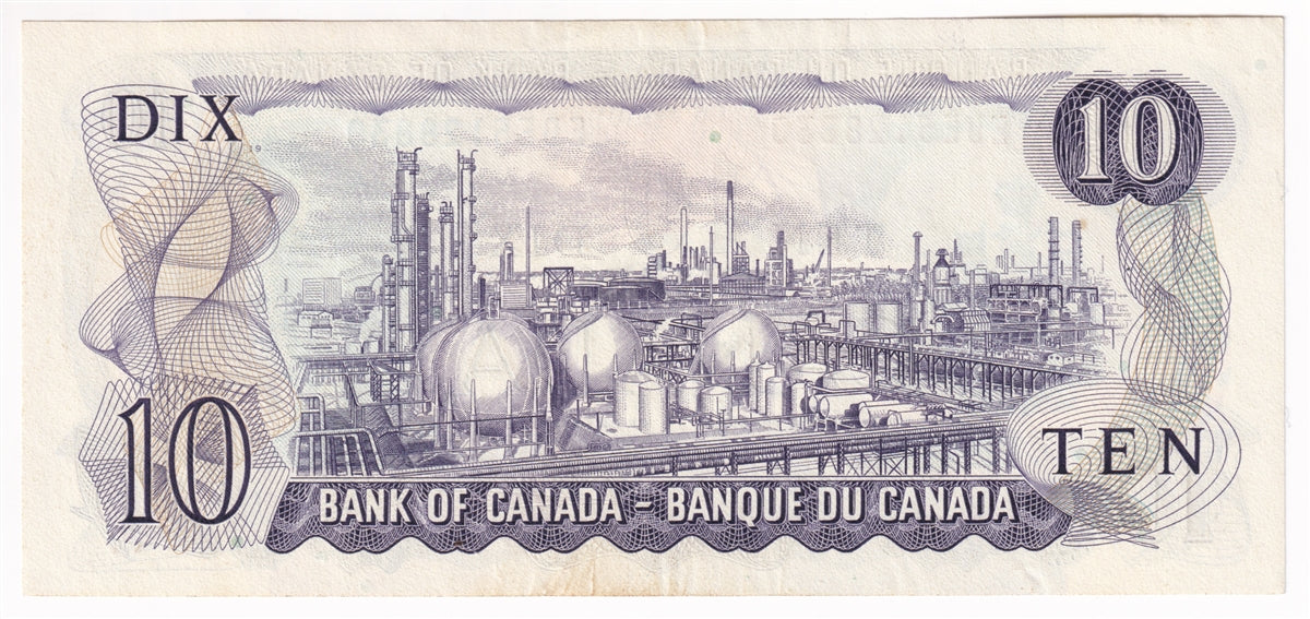 BC-49c-i 1971 Canada $10 Lawson-Bouey, EDE, AU-UNC (AU55)