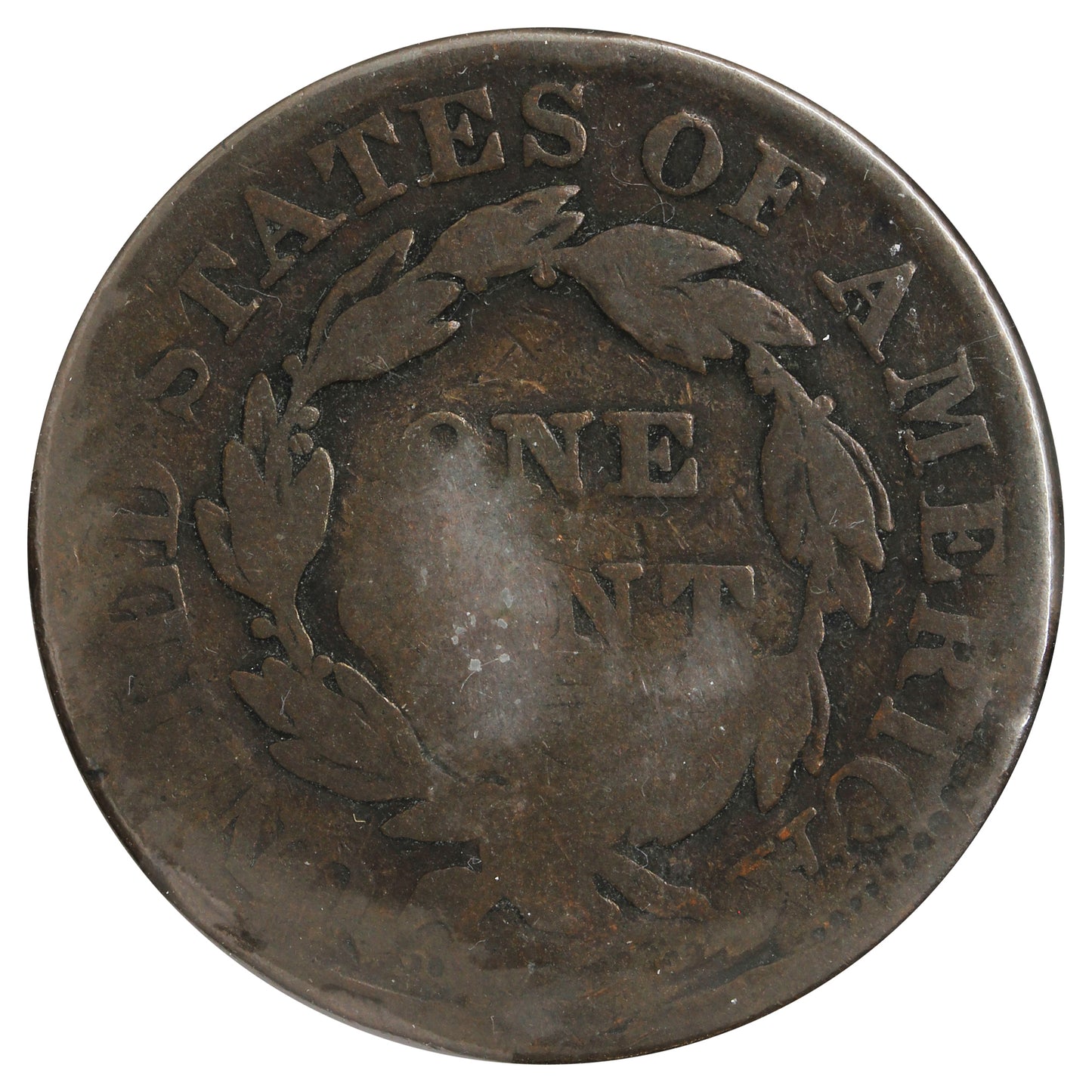 1831 Large Letters USA Cent (Impaired)
