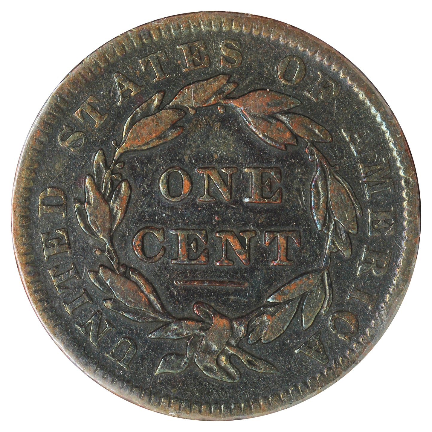 1838 USA Cent (Cleaned)