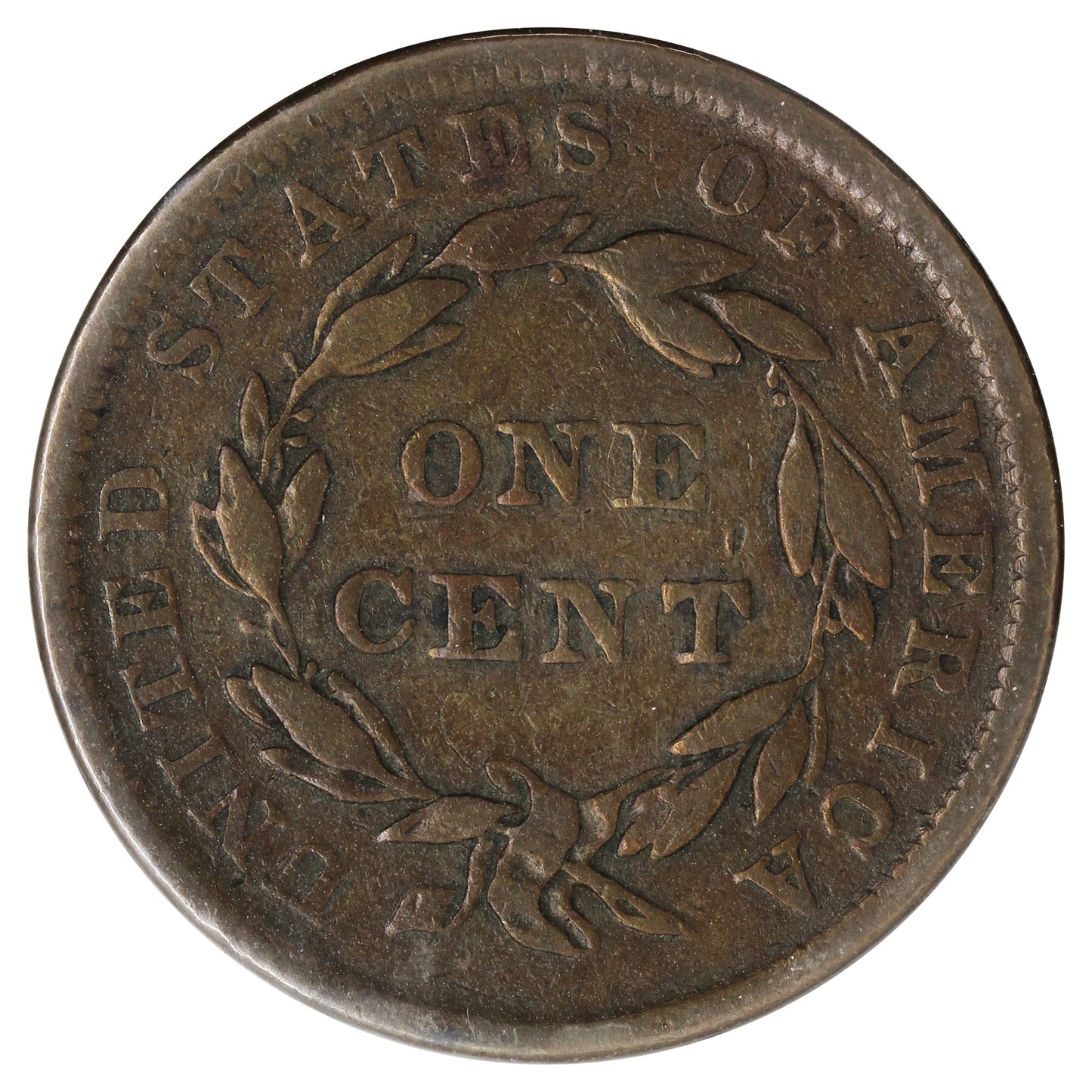 1839 USA Cent (Scratched)