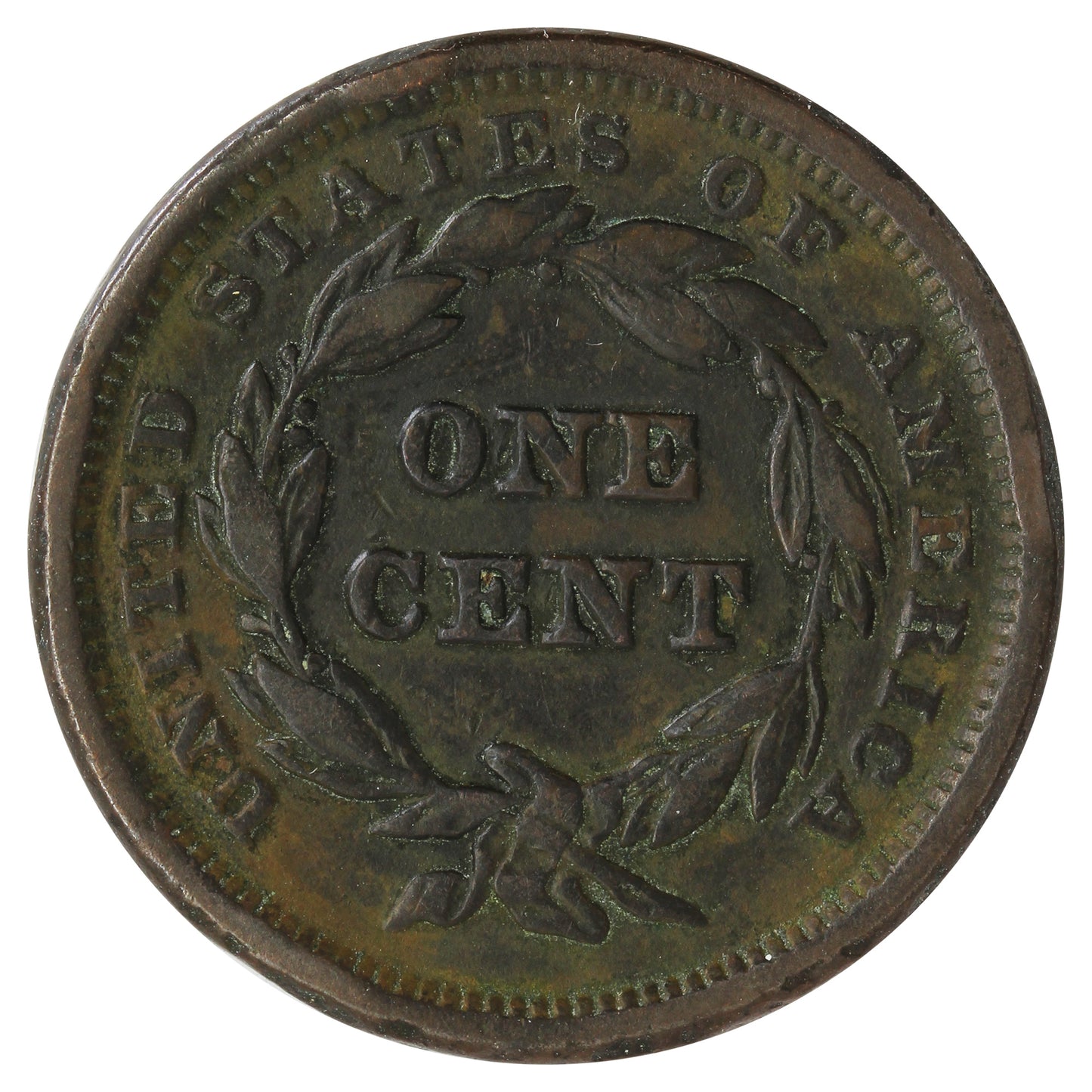 1841 Small Date USA Cent (Impaired)