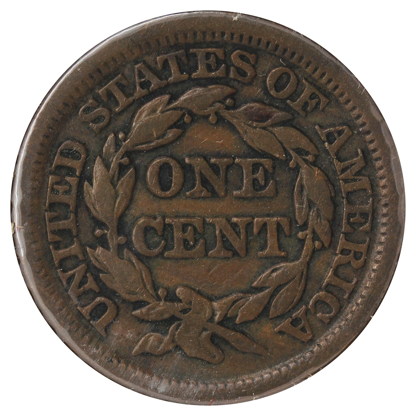 1848 USA Cent (Scratched)