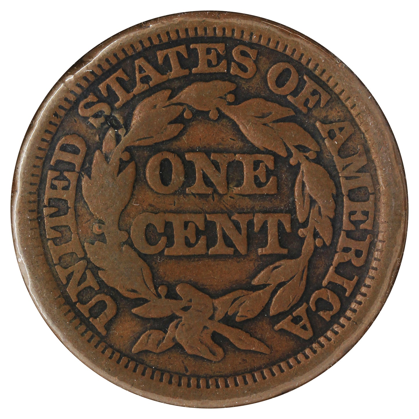 1848 USA Cent (Bent)