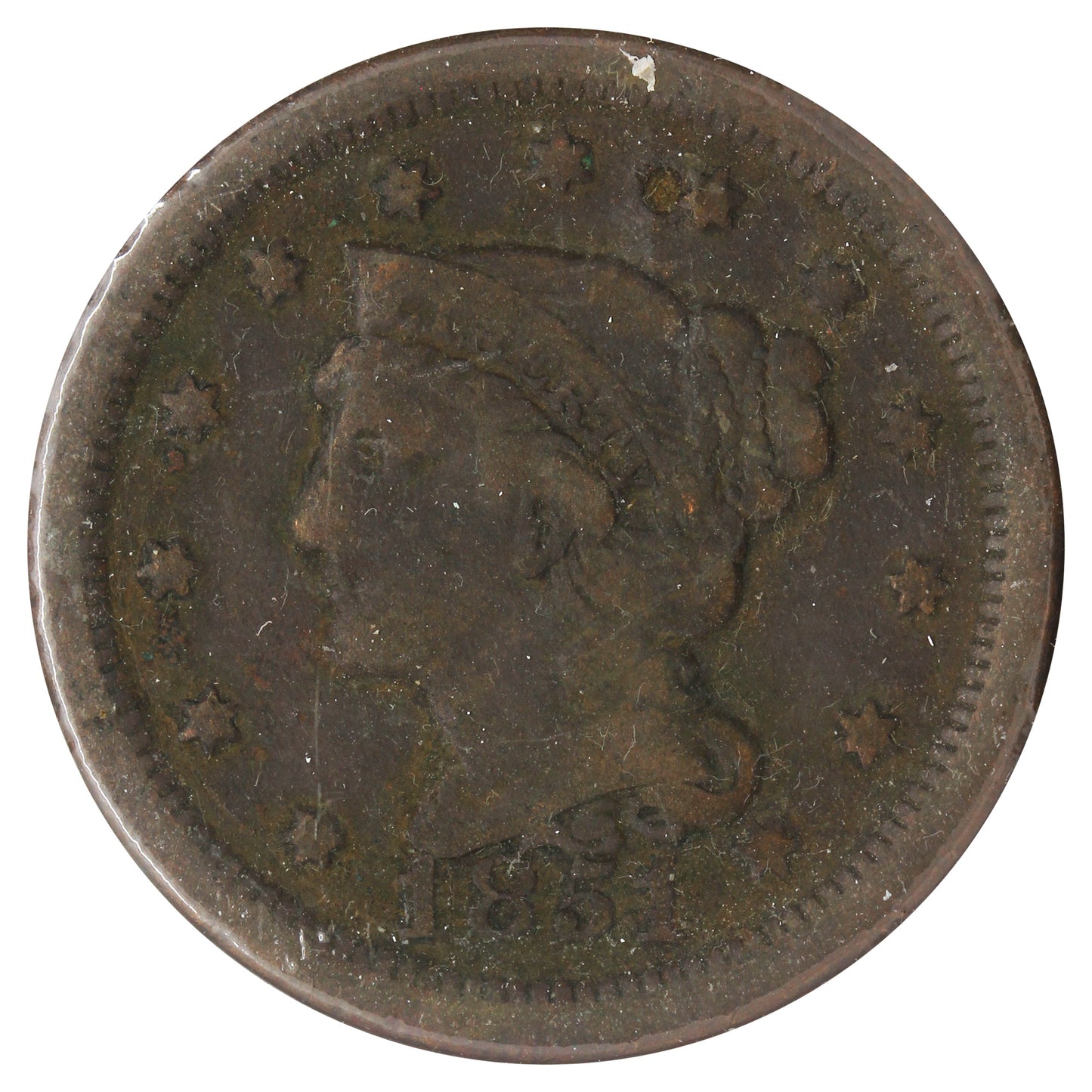 1851 USA Cent (Impaired)