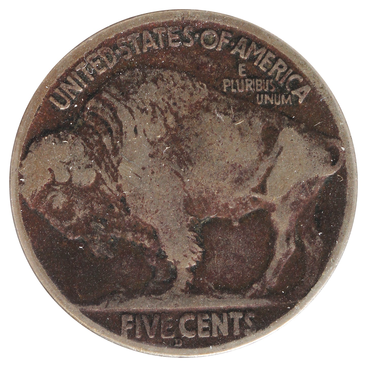 1920 D USA Nickel Very Fine (VF20) Impaired