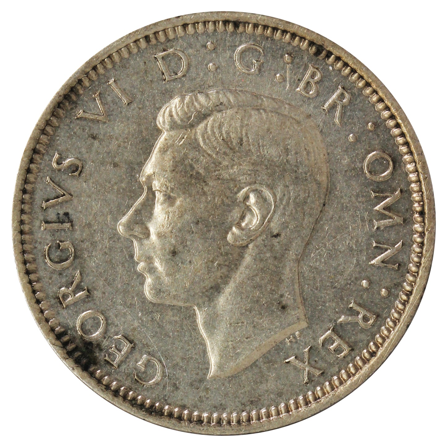Great Britain 1937 6 Pence UNC (MS60) Toned