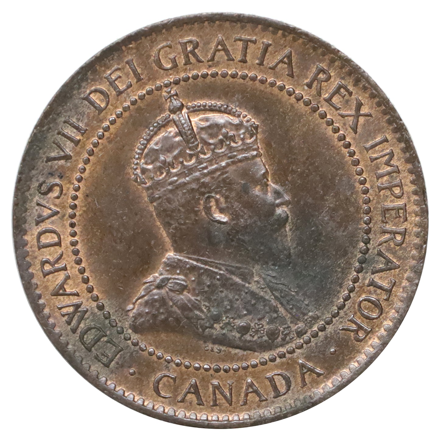 1902 Canada 1-cent UNC+ (MS62) Scratched, marks, or impaired
