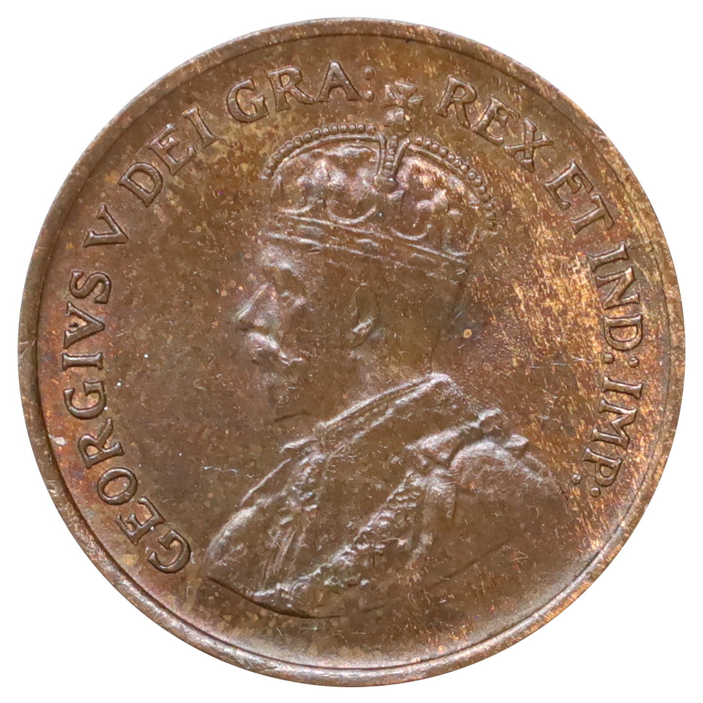 1931 Canada 1-cent Brilliant Uncirculated (MS64) Red & Brown