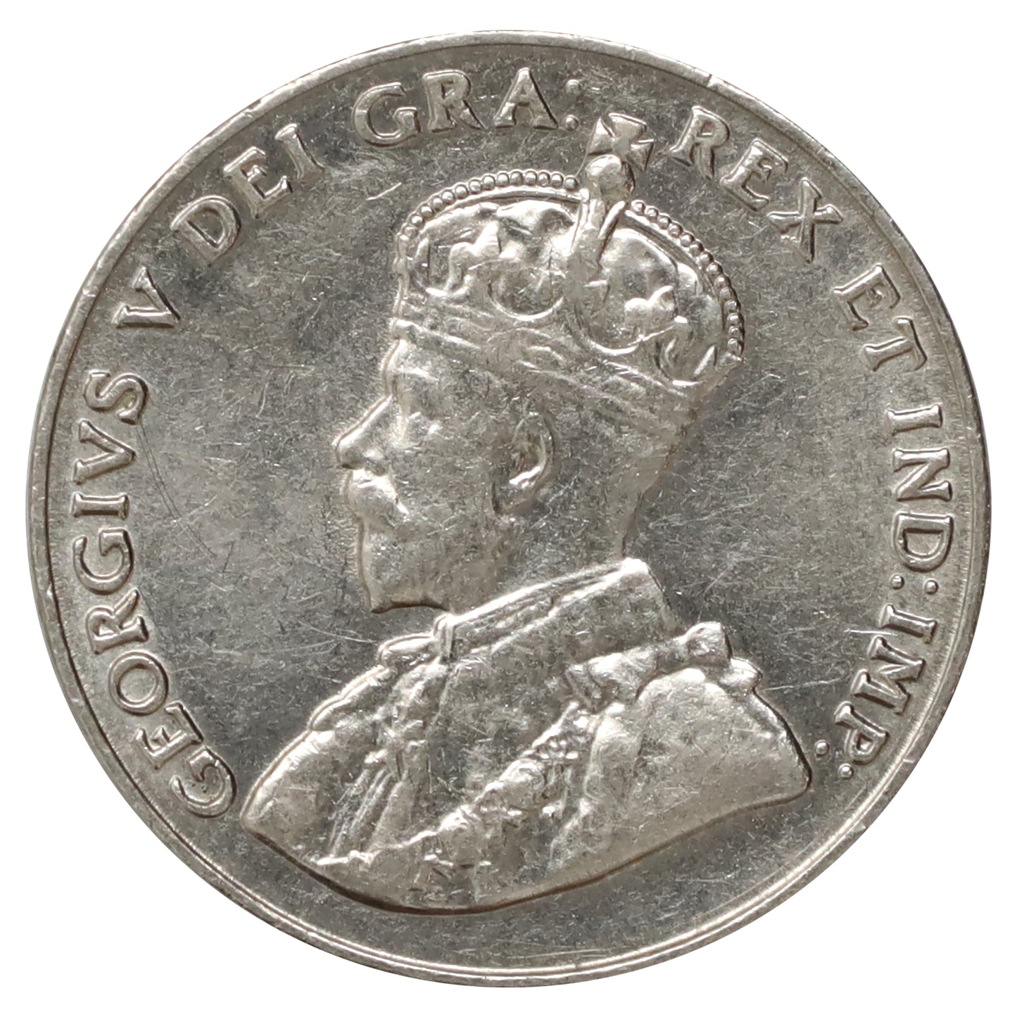 1926 Near 6 Canada 5-cents EF-AU (EF45) Scratched, marks, or impaired