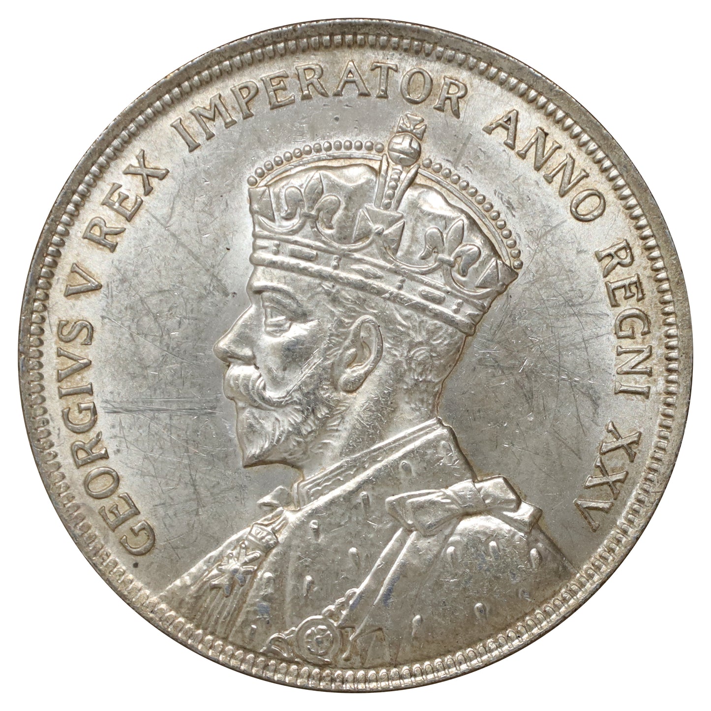 1935 2x XXV Canada Dollar UNC+ (MS62) Scratched, marks, or impaired
