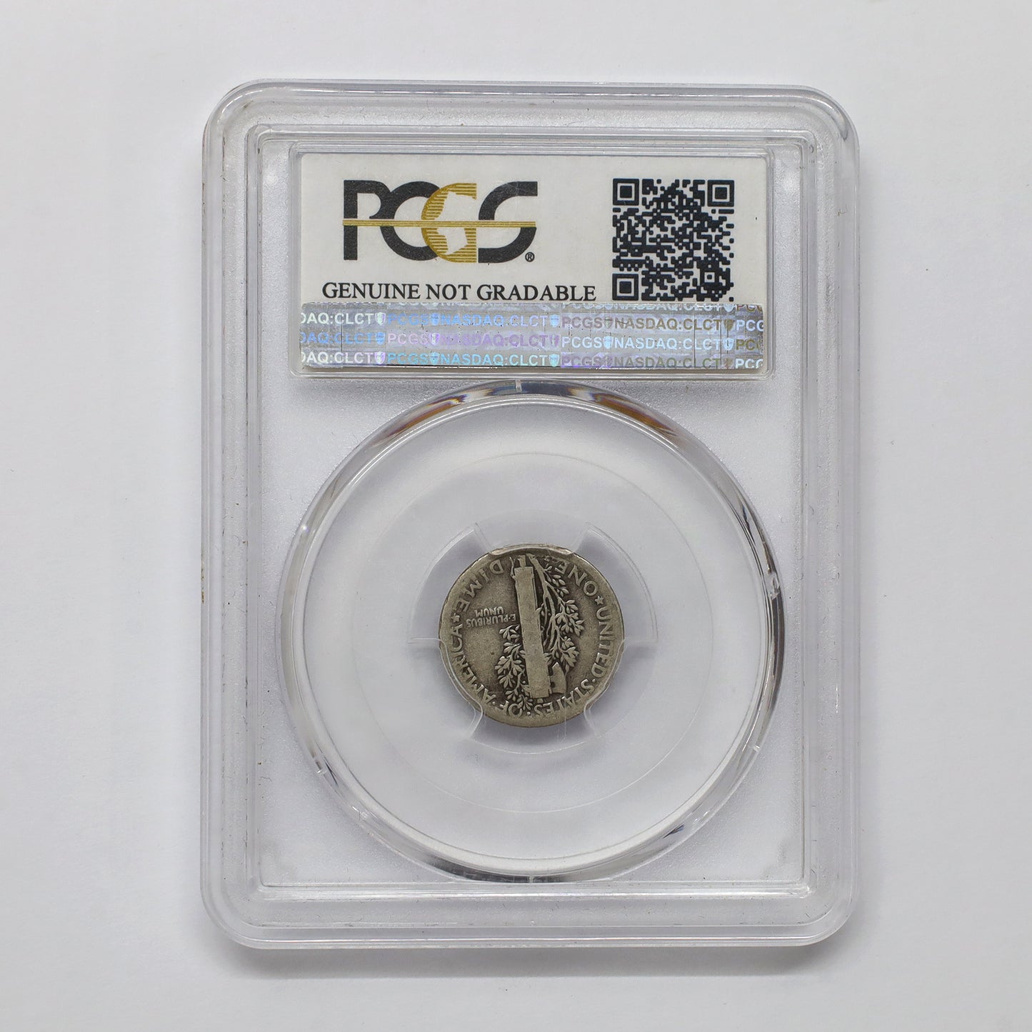 1921D USA Dime PCGS Certified Good (G4) Damage