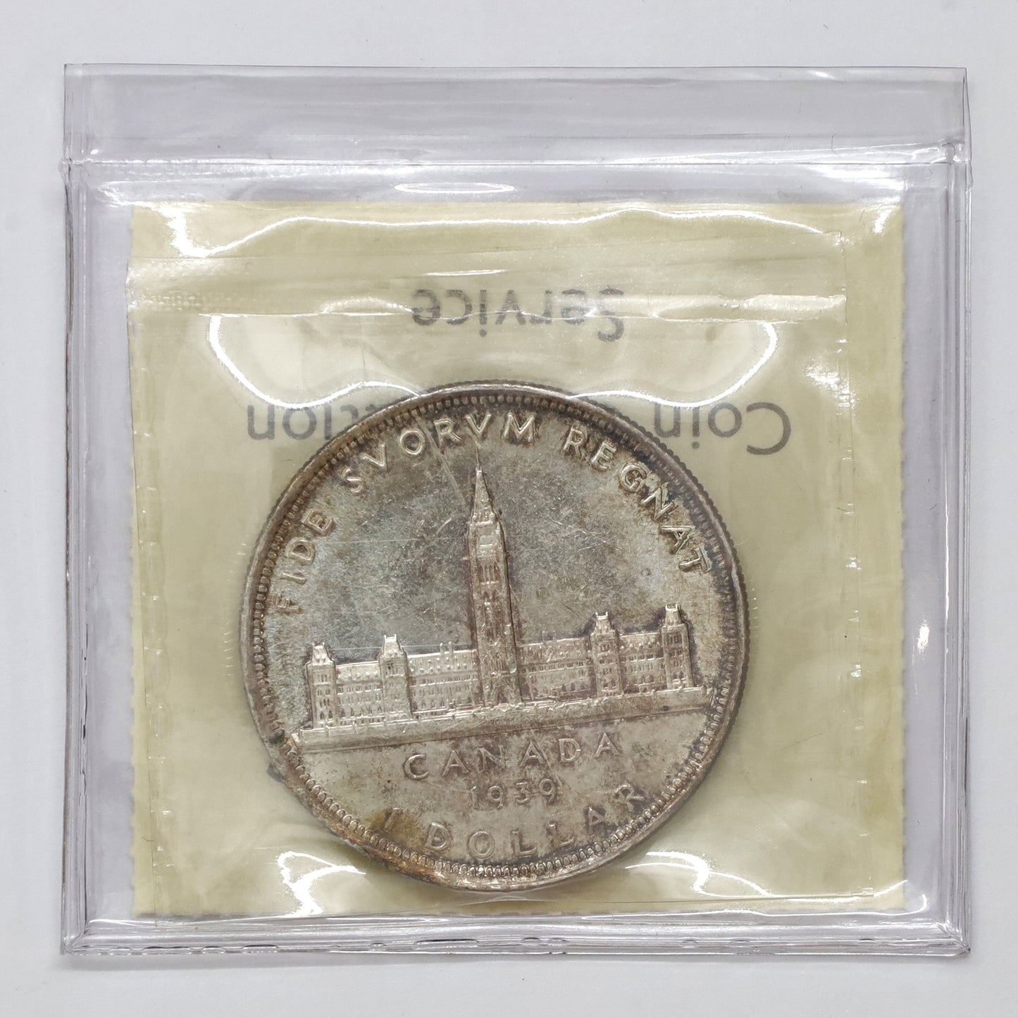 1939 Canada Dollar ICCS Certified MS62 (Lightly Toned)